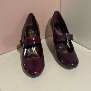 BCBGirls Wedges Plum $30